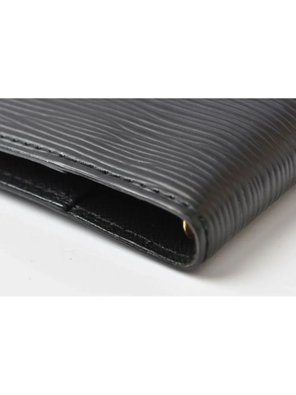 Louis Vuitton Notebook Cover Agenda PM Epi Black